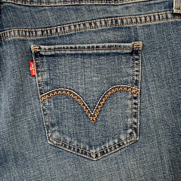 Levi's 505 Straight Leg Jeans Women's Size 16S Denim Classic - Picture 7 of 13